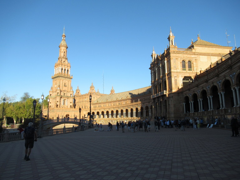 Excursie naar Sevilla, Plaza de España 